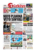 Türkiye Gazetesi e-gazete — 14 Mayıs 2022