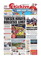 Türkiye Gazetesi e-gazete — 24 Mayıs 2022
