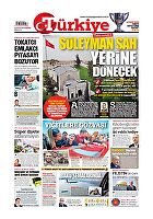 Türkiye Gazetesi e-gazete — 26 Mayıs 2022
