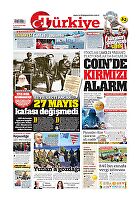 Türkiye Gazetesi e-gazete — 27 Mayıs 2022