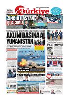Türkiye Gazetesi e-gazete — 10 Haziran 2022