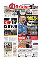 Türkiye Gazetesi e-gazete — 16 Haziran 2022