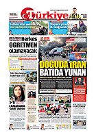 Türkiye Gazetesi e-gazete — 21 Haziran 2022