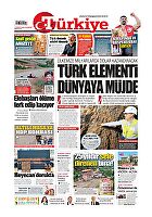Türkiye Gazetesi e-gazete — 04 Temmuz 2022