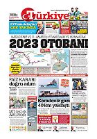 Türkiye Gazetesi e-gazete — 29 Temmuz 2022
