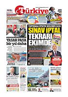 Türkiye Gazetesi e-gazete — 05 Ağustos 2022