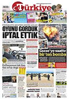 Türkiye Gazetesi e-gazete — 07 Ağustos 2022