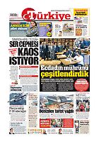 Türkiye Gazetesi e-gazete — 13 Ağustos 2022