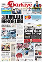 Türkiye Gazetesi e-gazete — 17 Ağustos 2022