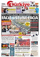 Türkiye Gazetesi e-gazete — 21 Ağustos 2022