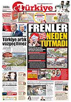 Türkiye Gazetesi e-gazete — 22 Ağustos 2022