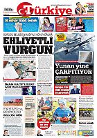 Türkiye Gazetesi e-gazete — 25 Ağustos 2022