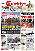 Türkiye Gazetesi e-gazete — 26 Ağustos 2022