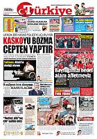 Türkiye Gazetesi e-gazete — 27 Ağustos 2022