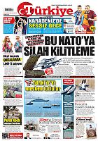 Türkiye Gazetesi e-gazete — 29 Ağustos 2022