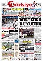 Türkiye Gazetesi e-gazete — 01 Eylül 2022