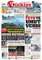 Türkiye Gazetesi e-gazete — 03 Eylül 2022