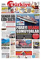 Türkiye Gazetesi e-gazete — 12 Eylül 2022