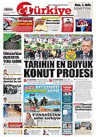 Türkiye Gazetesi e-gazete — 14 Eylül 2022