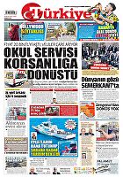 Türkiye Gazetesi e-gazete — 16 Eylül 2022