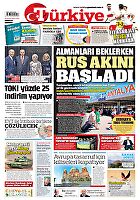 Türkiye Gazetesi e-gazete — 23 Eylül 2022