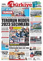 Türkiye Gazetesi e-gazete — 28 Eylül 2022