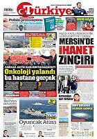 Türkiye Gazetesi e-gazete — 29 Eylül 2022