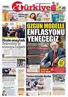 Türkiye Gazetesi e-gazete — 01 Ekim 2022