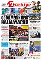 Türkiye Gazetesi e-gazete — 02 Ekim 2022