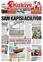 Türkiye Gazetesi e-gazete — 12 Ekim 2022