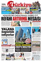 Türkiye Gazetesi e-gazete — 13 Ekim 2022
