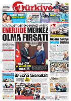 Türkiye Gazetesi e-gazete — 14 Ekim 2022