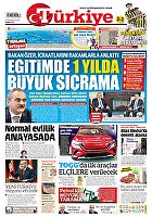 Türkiye Gazetesi e-gazete — 28 Ekim 2022