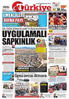 Türkiye Gazetesi e-gazete — 06 Kasım 2022