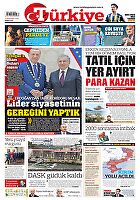 Türkiye Gazetesi e-gazete — 11 Kasım 2022
