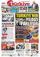 Türkiye Gazetesi e-gazete — 14 Kasım 2022