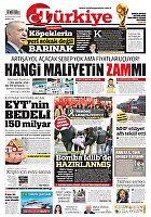 Türkiye Gazetesi e-gazete — 18 Kasım 2022