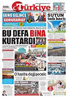 Türkiye Gazetesi e-gazete — 24 Kasım 2022
