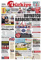 Türkiye Gazetesi e-gazete — 26 Kasım 2022