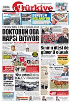 Türkiye Gazetesi e-gazete — 27 Kasım 2022