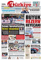Türkiye Gazetesi e-gazete — 30 Kasım 2022