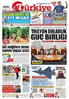 Türkiye Gazetesi e-gazete — 15 Aralık 2022