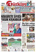 Türkiye Gazetesi e-gazete — 24 Aralık 2022
