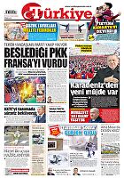 Türkiye Gazetesi e-gazete — 25 Aralık 2022