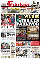 Türkiye Gazetesi e-gazete — 16 Ocak 2023