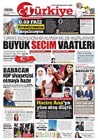 Türkiye Gazetesi e-gazete — 18 Ocak 2023