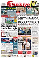 Türkiye Gazetesi e-gazete — 27 Ocak 2023
