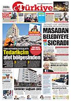 Türkiye Gazetesi e-gazete — 06 Mart 2023