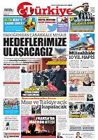 Türkiye Gazetesi e-gazete — 19 Mart 2023