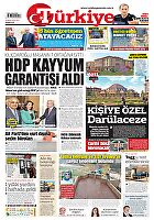 Türkiye Gazetesi e-gazete — 21 Mart 2023